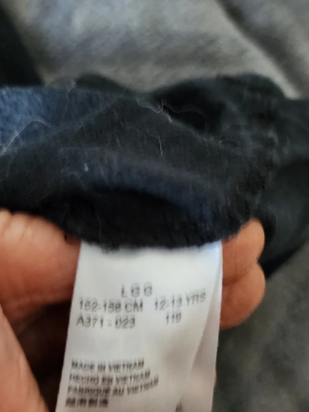 Nike Air Black Tee with Red Logo
